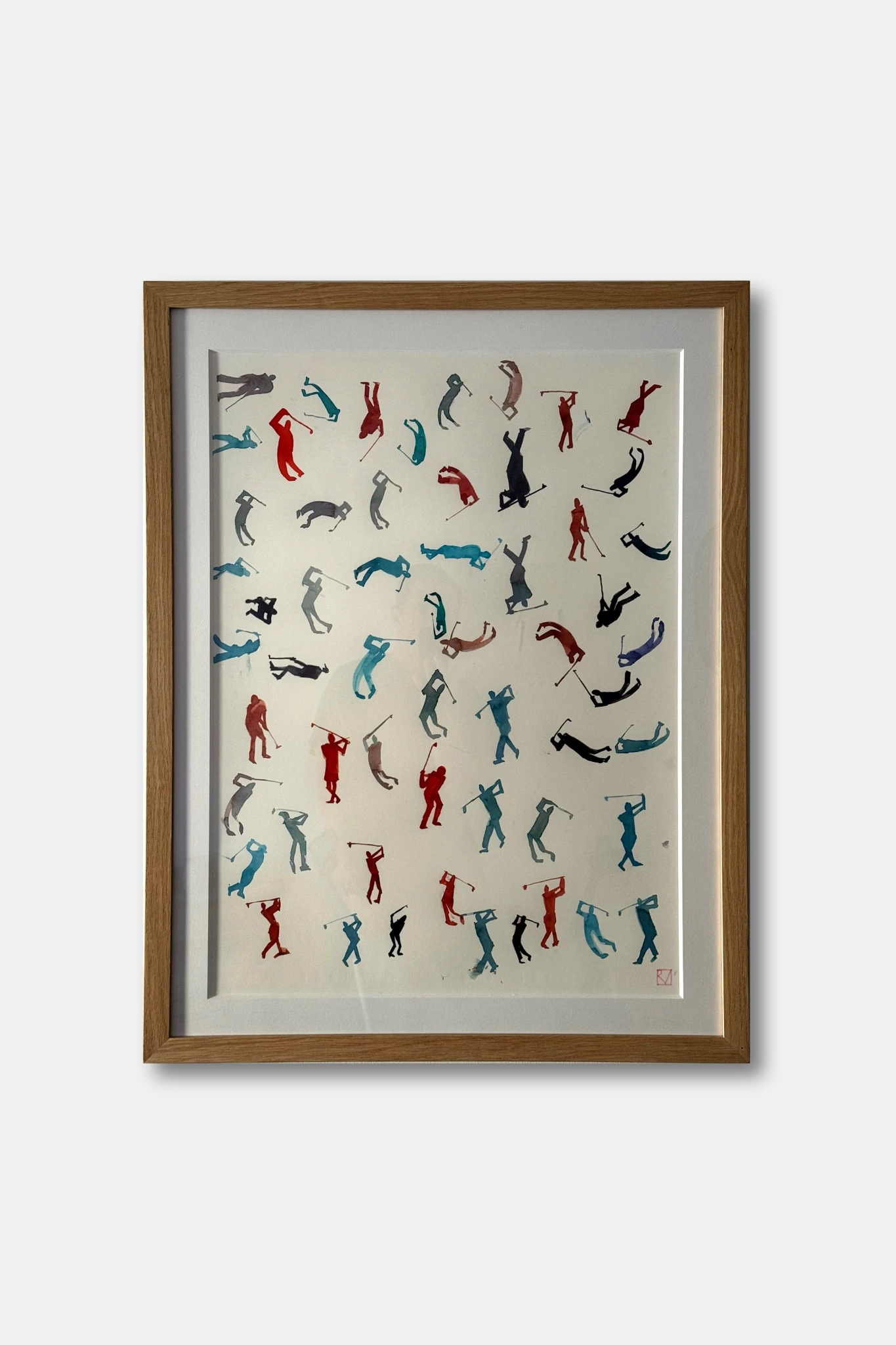 Golfing the Engadin III - alternate view